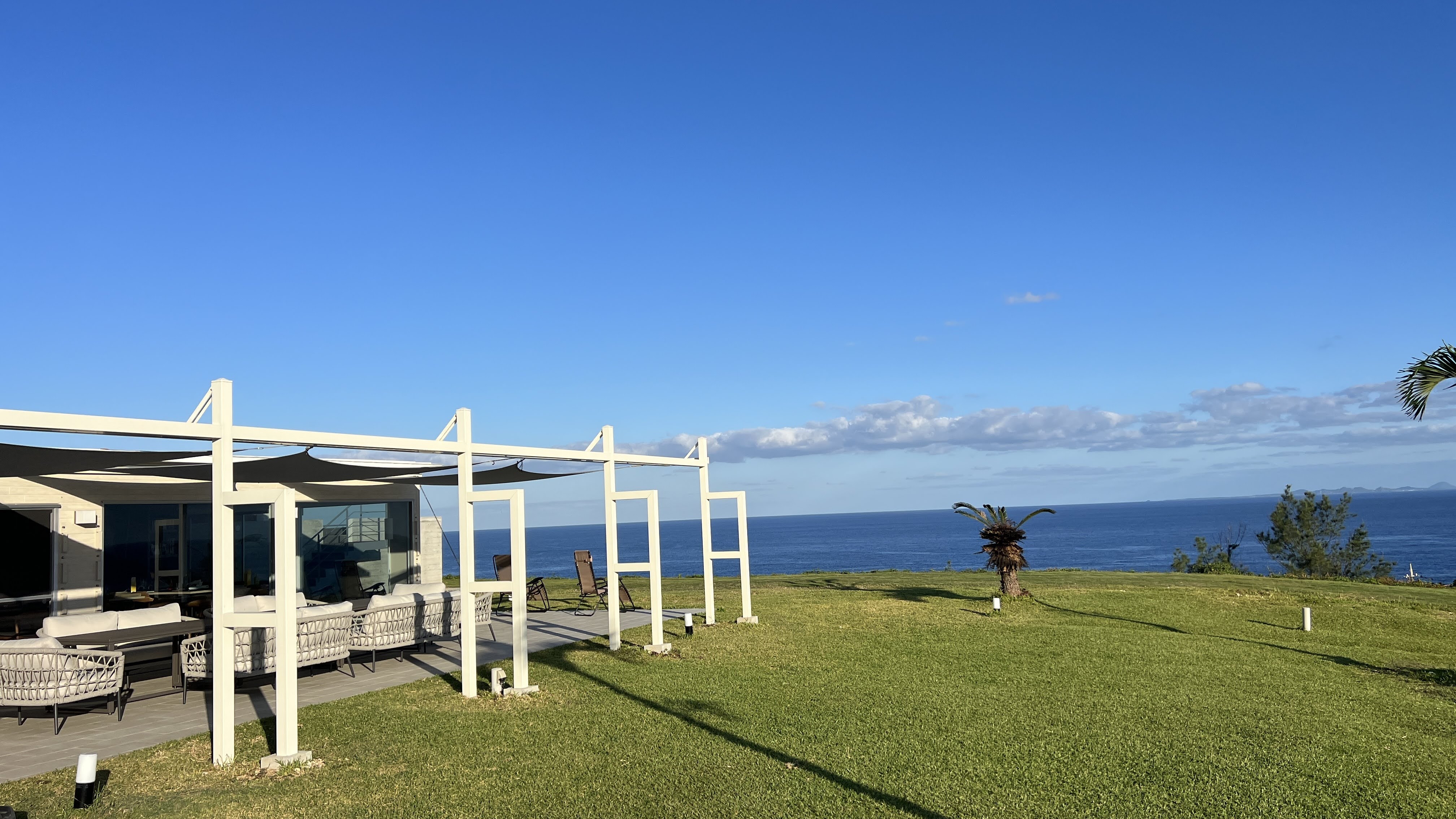 古宇利島の夕景